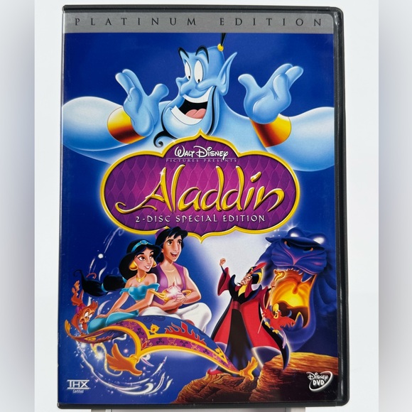 Disney Aladdin Platinum Edition 2-Discs on DVD - Picture 1 of 6